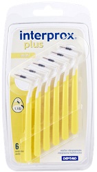INTERPROX PLUS MINI GIALLO 6 PEZZI - farmasconti.eu