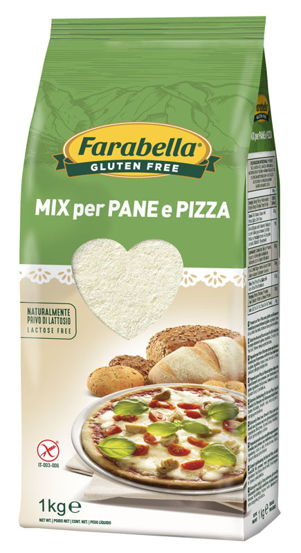 FARABELLA FARINA PREPARATO PANE/PIZZA 1 KG - farmasconti.eu
