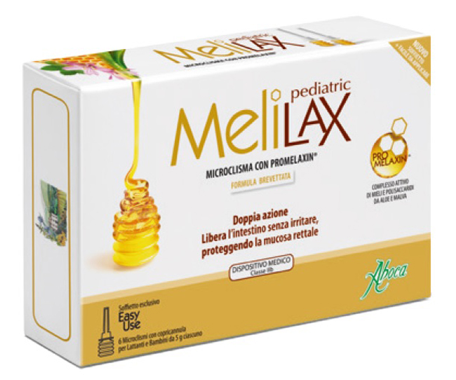 MELILAX PEDIATRIC MICROCLISMI 6 PEZZI 5 G - farmasconti.eu