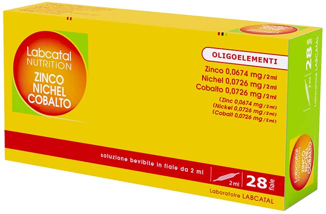 LABCATAL NUTRITION ZINCO/NICHEL/COBALTO 28 FIALE 2 ML - farmasconti.eu
