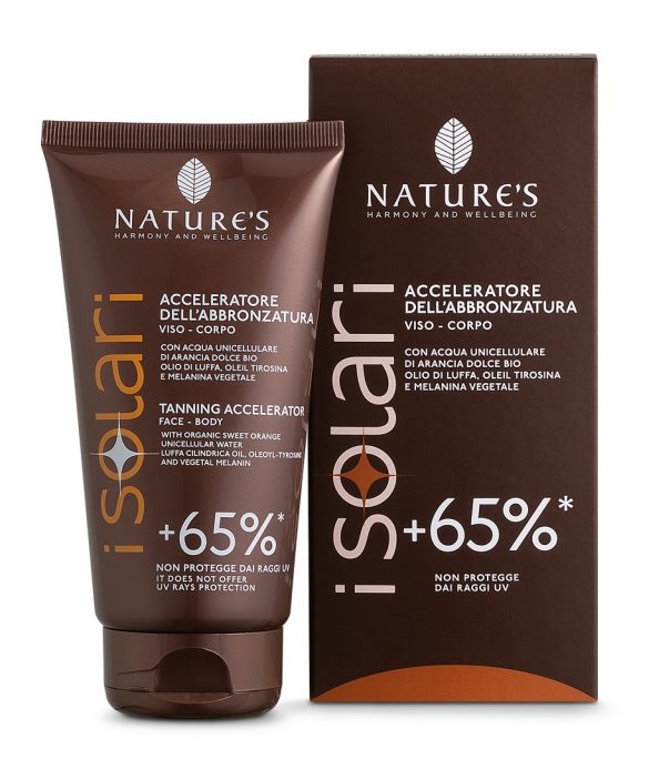 NATURE'S I SOLARI ACCELERATORE DELL'ABBRONZATURA +65% 150 ML - farmasconti.eu