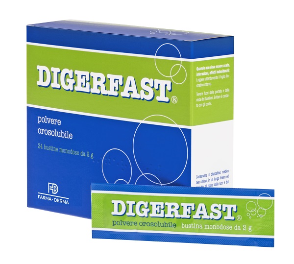 DIGERFAST POLVERE 24 BUSTINE MONODOSE 2 G - farmasconti.eu