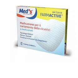 CEROTTO FARMACTIVE CICATRICI 7,5X10 CM 4 PEZZI - farmasconti.eu