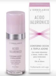 ACIDO IALURONICO CONTORNO OCCHI A TRIPLA AZIONE TRATTAMENTO ANTIAGE 30 ML - farmasconti.eu