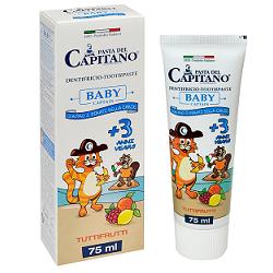 PASTA CAPITANO DENTIFRICIO BABY T FRU 75 ML - farmasconti.eu