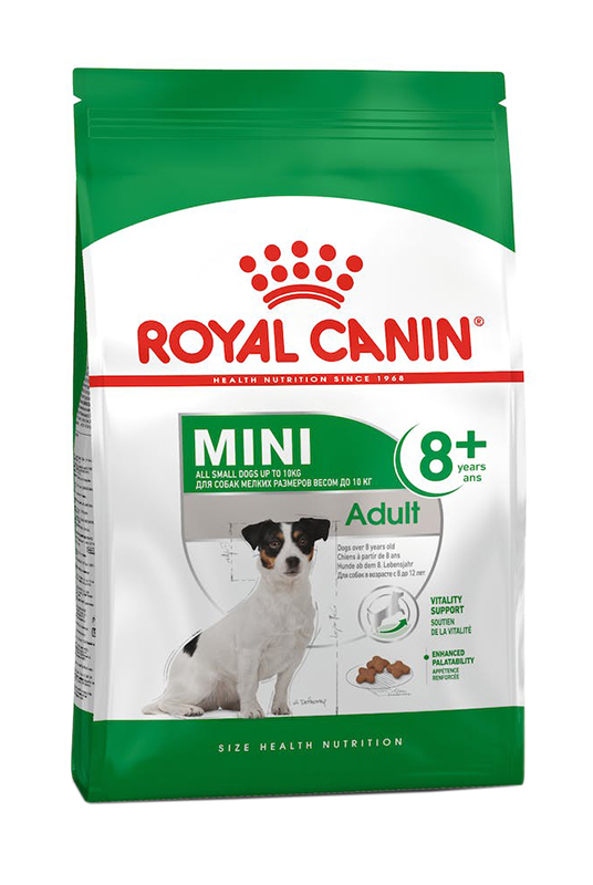 SIZE HEALTH NUTRITION MINI ADULT 8+ 2 KG - farmasconti.eu