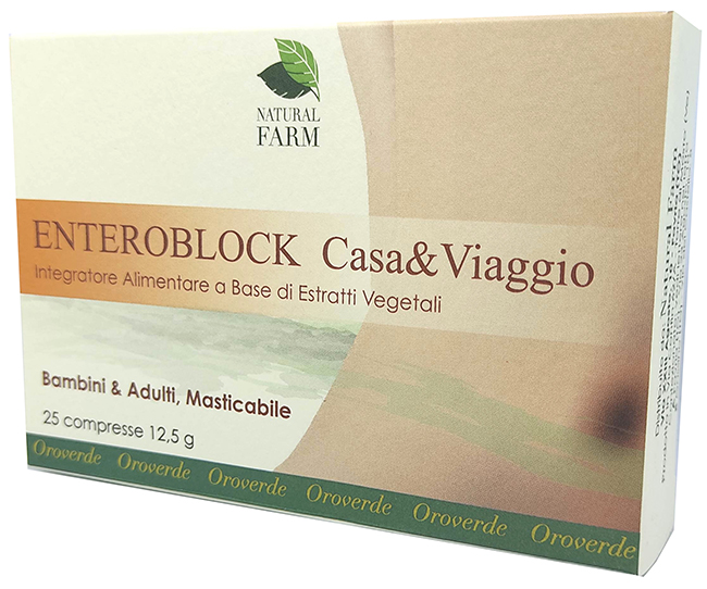 ENTEROBLOCK CASA&VIAGGIO 25 COMPRESSE - farmasconti.eu