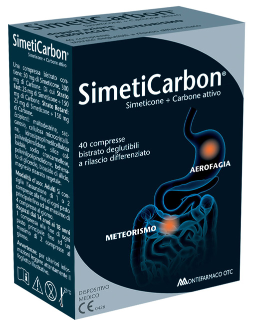 SIMETICARBON 40 COMPRESSE - farmasconti.eu