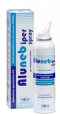 ALUNEB SOLUZIONE IPERTONICA 3% SPRAY NASALE 125 ML - farmasconti.eu