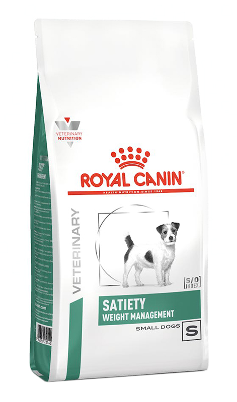 VETERINARY HEALTH NUTRITION DOG SATIETY WEIGHT MANAGEMENT SMALL DOGS 1,5 KG - farmasconti.eu