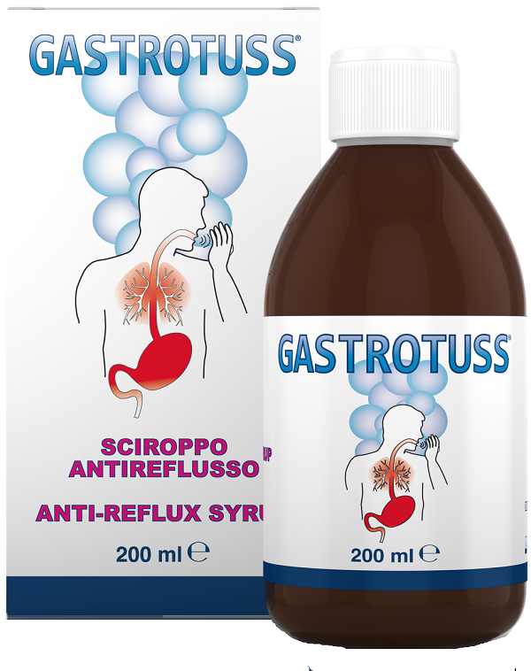 SCIROPPO ANTIREFLUSSO GASTROTUSS 200 ML - farmasconti.eu