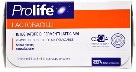 PROLIFE LACTOBACILLI 10 FLACONCINI 8 ML - farmasconti.eu