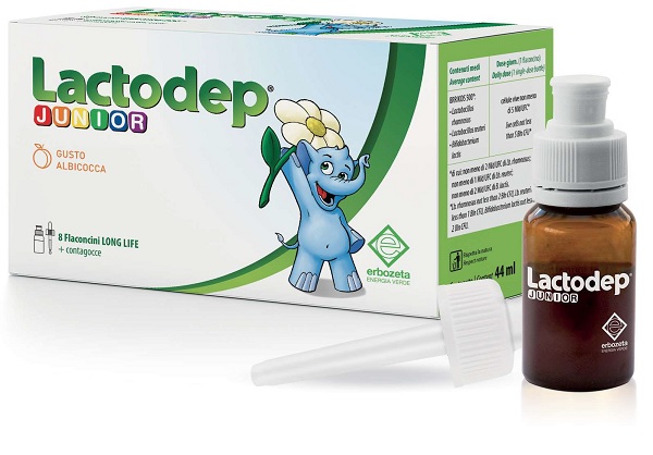 LACTODEP JUNIOR 8 FLACONCINI X 5,5 ML - farmasconti.eu