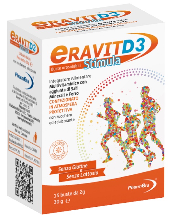 ERAVIT D3 STIMULA 15 BUSTINE STICK PACK 2 G - farmasconti.eu