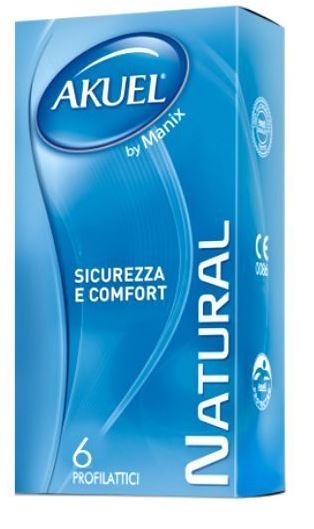 PROFILATTICO ANSELL AKUEL BY MANIX NATURAL B 6 PEZZI - farmasconti.eu