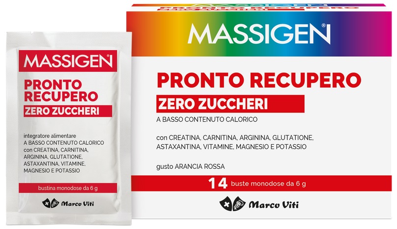 MASSIGEN PRONTO RECUPERO ZERO ZUCCHERI 14 BUSTINE - farmasconti.eu