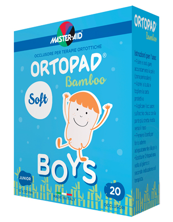 CEROTTO OCULARE PER ORTOTTICA ORTOPAD SOFT BOYS JUNIOR 20 PEZZI - farmasconti.eu
