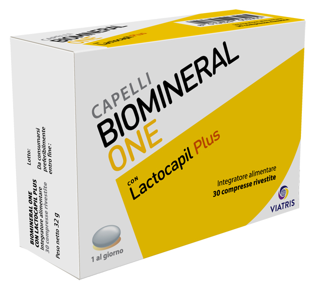 BIOMINERAL ONE LACTOCAPIL PLUS 30 COMPRESSE - farmasconti.eu