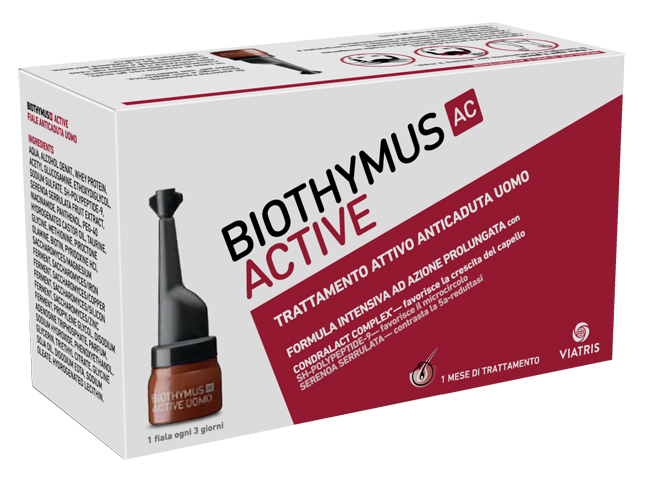 BIOTHYMUS AC ACTIVE TRATTAMENTO ATTIVO ANTICADUTA UOMO 10 FIALE 3,5 ML - farmasconti.eu