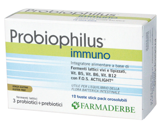 PROBIOPHILUS IMMUNO 12 BUSTE - farmasconti.eu