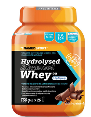 HYDROLYSED ADVANCED WHEY DELICIOUS CHOCOLATE BARATTOLO POLVERE ORALE 750 G - farmasconti.eu