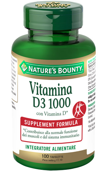 VITAMINA D3/1000 100 TAVOLETTE - farmasconti.eu