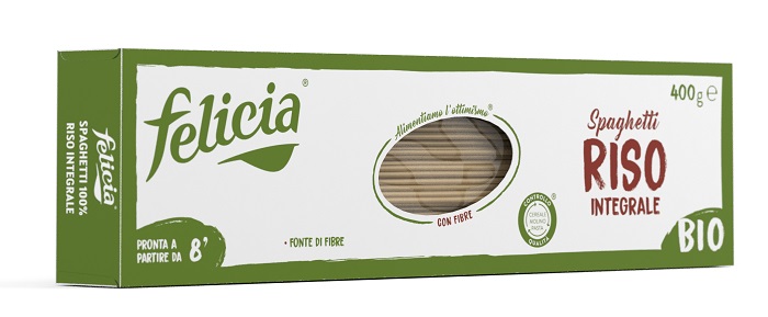 FELICIA BIO RISO INTEGRALE SPAGHETTI 400 G - farmasconti.eu