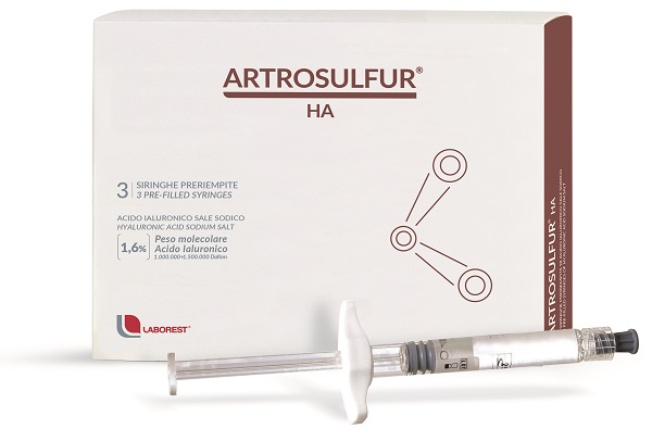 SIRINGA INTRA-ARTICOLARE ARTROSULFUR HA ACIDO IALURONICO 1,6% 2 ML 3 PEZZI - farmasconti.eu