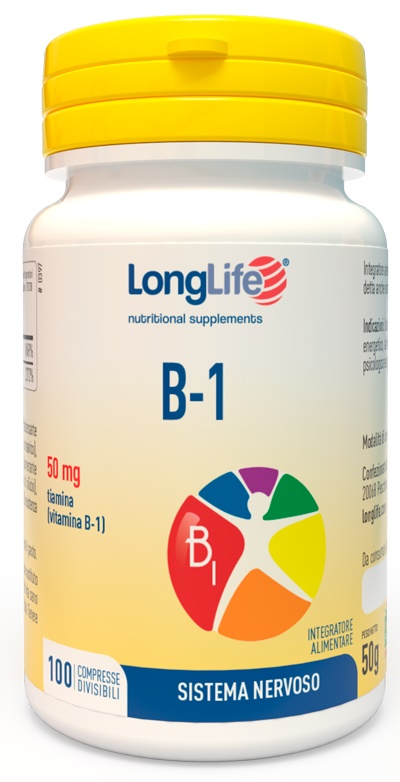 LONGLIFE B1 100 COMPRESSE 50 MG - farmasconti.eu