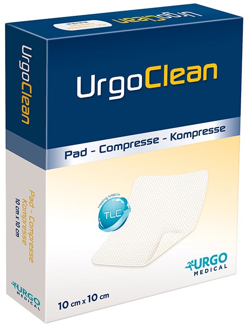 MEDICAZIONE TNT ASSORBENTE GELIFICANTE URGOCLEAN 10X10CM 10 PEZZI - farmasconti.eu
