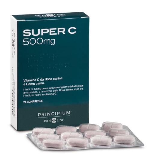 PRINCIPIUM SUPER C 500 24 COMPRESSE 24,2 G - farmasconti.eu