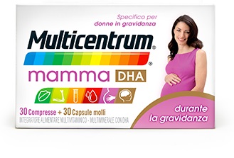 MULTICENTRUM MAMMA DHA 30 COMPRESSE + 30 CAPSULE - farmasconti.eu