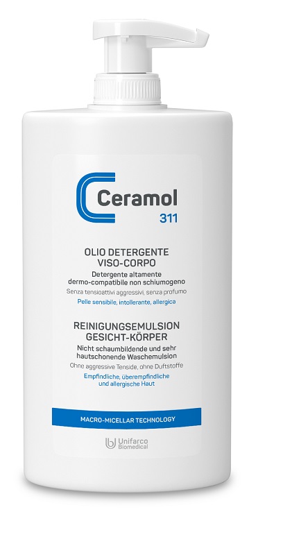 CERAMOL 311 OLIO DETERGENTE VISO/CORPO 400 ML - farmasconti.eu