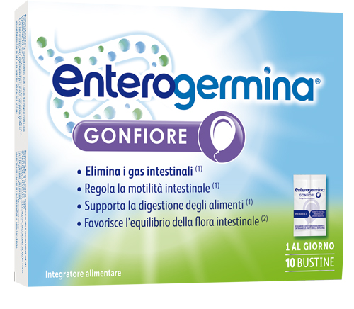 ENTEROGERMINA GONFIORE 10 BUSTINE BIPARTITE - farmasconti.eu
