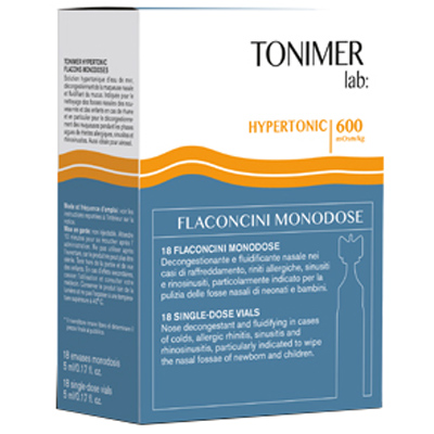 TONIMER LAB HYPERTONIC 18 FLACONCINI MONODOSE - farmasconti.eu