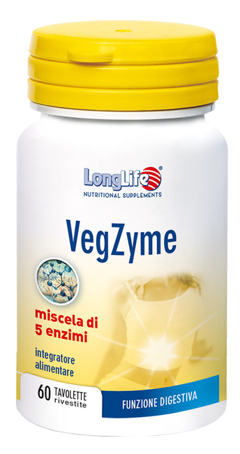 LONGLIFE VEGZYME 60 TAVOLETTE - farmasconti.eu