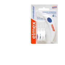 ELMEX INTERDENTAL SCOVOLINO INTERDENTALE 4 MM 6 TESTINE + MANICO - farmasconti.eu