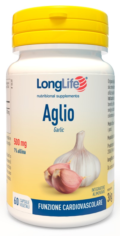 LONGLIFE AGLIO 60 CAPSULE VEGETALI - farmasconti.eu