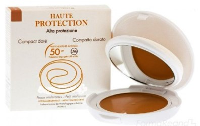 EAU THERMALE AVENE COMPATTO SPF50 DORATO 10 G - farmasconti.eu