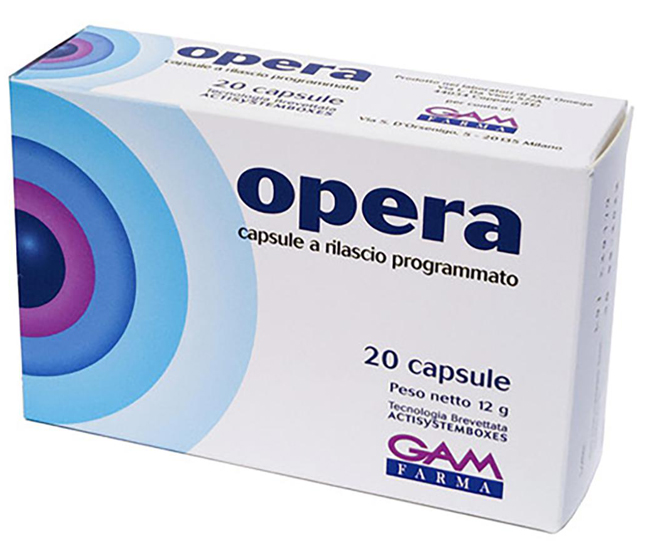 OPERA 20 CAPSULE - farmasconti.eu