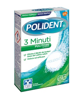 POLIDENT 3 MINUTI 66 COMPRESSE - farmasconti.eu