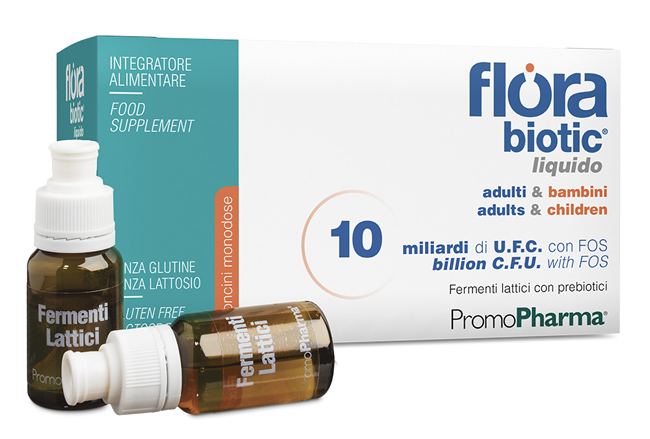 FLORA LIQUIDO ADULTI & BAMBINI 10 FLACONCINI X 10 ML - farmasconti.eu