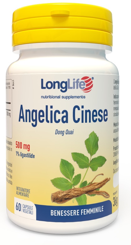 LONGLIFE ANGELICA CINESE 60 CAPSULE VEGETALI - farmasconti.eu
