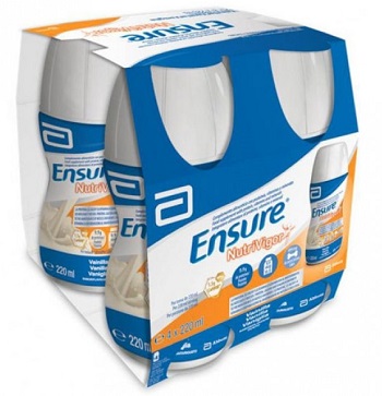 ENSURE NUTRIVIGOR VANIGLIA 4 BOTTIGLIE DA 220 ML - farmasconti.eu