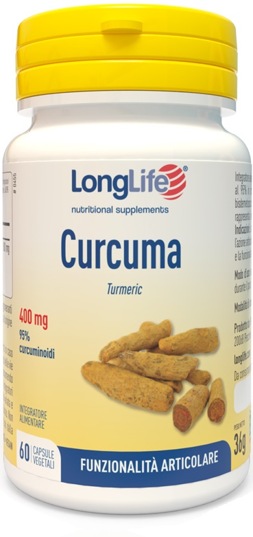LONGLIFE CURCUMA 60 CAPSULE VEGETALI - farmasconti.eu