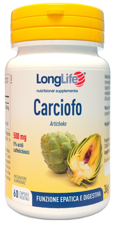 LONGLIFE CARCIOFO 60 CAPSULE VEGETALI - farmasconti.eu