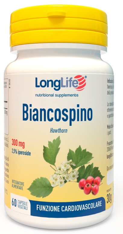 LONGLIFE BIANCOSPINO 60 CAPSULE VEGETALI - farmasconti.eu