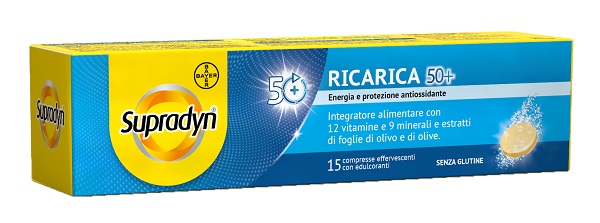 SUPRADYN RICARICA 50+ 15 COMPRESSE EFFERVESCENTI - farmasconti.eu
