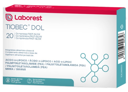 TIOBEC DOL 20 COMPRESSE DA 1455 MG - farmasconti.eu