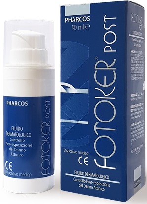 FLUIDO CONTROLLO POST ESPOSIZIONE DANNO ATTINICO FOTOKER POST PHARCOS 50 ML - farmasconti.eu